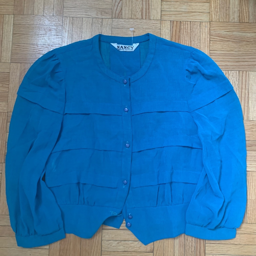Vintage blue Blouse